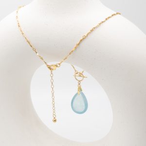 Alternative view of Collier Aqua Lien