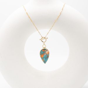 Collier Goutte Celeste
