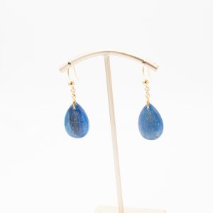 Alternative view of Boucles d'oreilles Goutte d'Azur